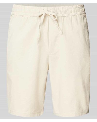 Only & Sons Shorts mit elastischem Bund Modell 'LINUS' - Natur