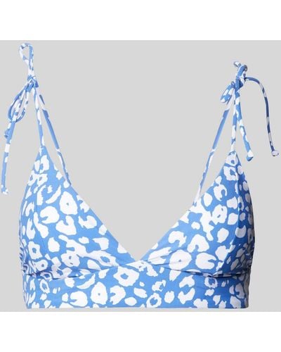 Barts Bikini-Oberteil mit Spaghettiträgern Modell 'Des' - Blau