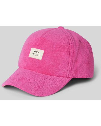 Barts Pet Van Badstof Met Labelpatch - Roze