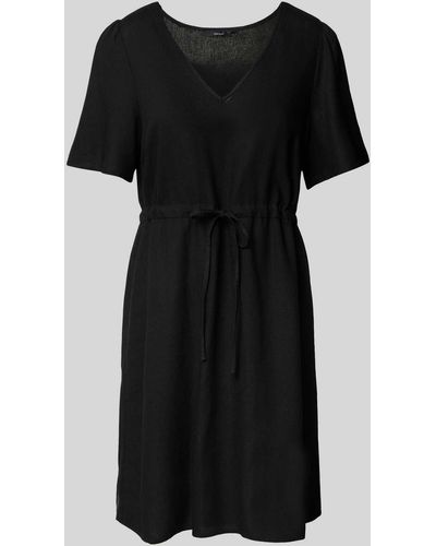 Vero Moda Mini-jurk Met Strikceintuur - Zwart