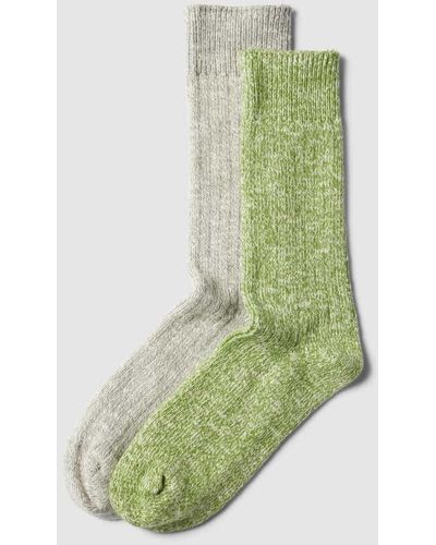 Jake*s Socken mit Allover-Muster - Grün