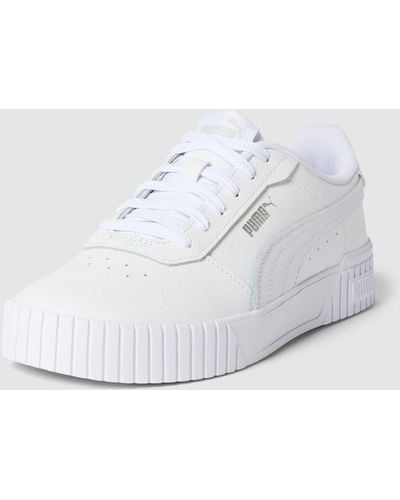PUMA Sneaker mit Plateau-Sohle - Weiß