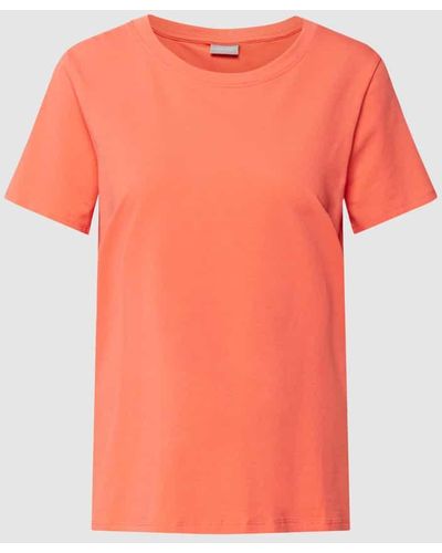 Fransa T-Shirt mit Rundhalsausschnitt Modell 'NOS' - Orange