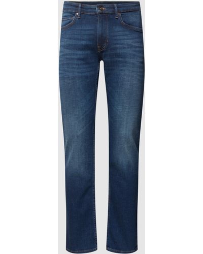 Marc O'polo Shaped Fit Jeans im 5-Pocket-Design Modell 'Sjöbo' - Blau