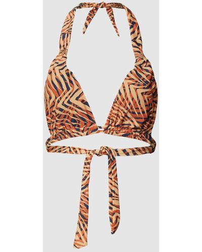 Barts Bikini-Oberteil mit Allover-Print Modell 'YINDI' - Mehrfarbig