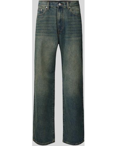 Review Jeans im 5-Pocket-Design - Grün