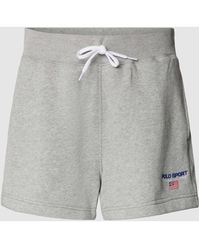Polo Ralph Lauren Shorts mit Gesäßtasche - Grau