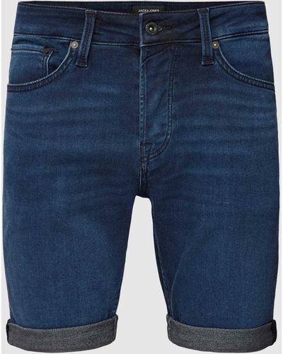 Jack & Jones Korte Jeans - Blauw