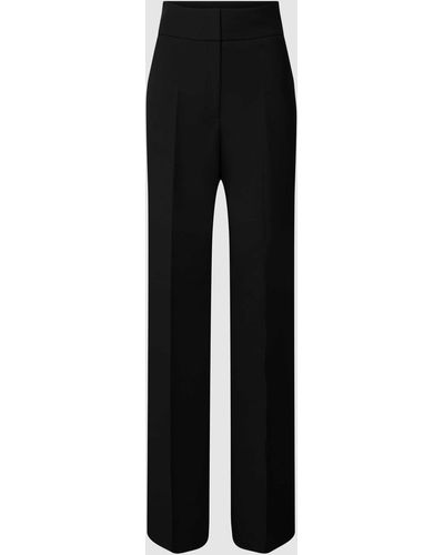 HUGO Pantalon Met Persplooien - Zwart