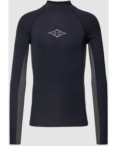 Billabong Performance Fit Longsleeve mit Label-Print Modell 'BAH' - Blau