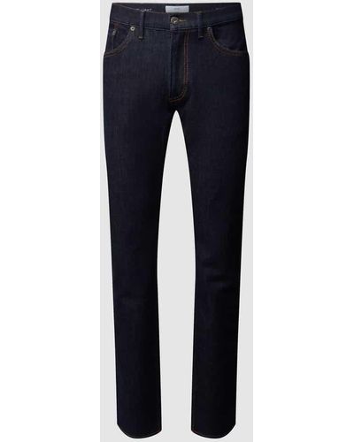 Brax Regular Fit Jeans mit hohem Stretch-Anteil Modell 'Chuck' - 'Hi Flex' - Blau