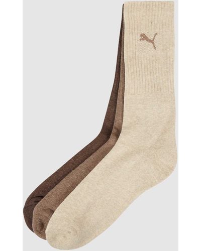 PUMA Sportsocken im 3er-Pack - Natur