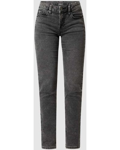 Esprit Slim Fit Jeans mit Stretch-Anteil - Grau