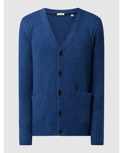 Esprit Cardigan mit Woll-Anteil - Blau