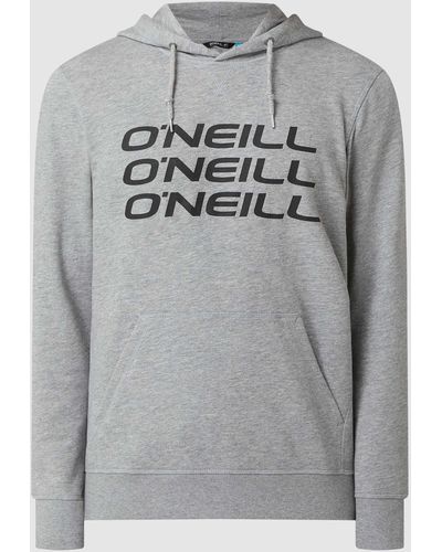 O'neill Sportswear Hoodie Met Logo - Grijs
