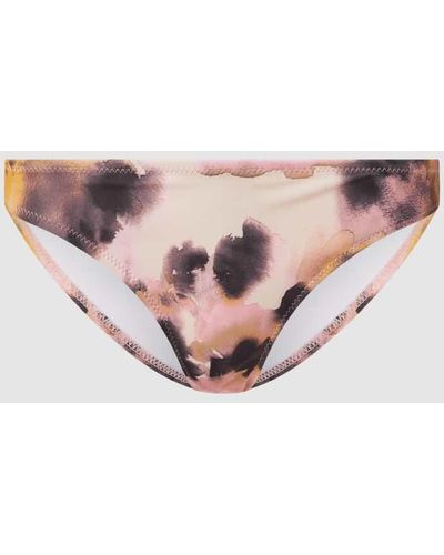 Ichi Bikini-Slip mit Allover-Muster Modell 'Afina' - Pink