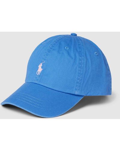 Polo Ralph Lauren Basecap mit Logo-Stitching - Blau