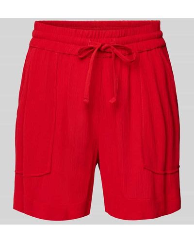 Esprit Shorts mit aufgesetzten Taschen Modell 'SILVANCE' - Rot