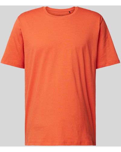 Schiesser T-shirt Met Ronde Hals - Oranje