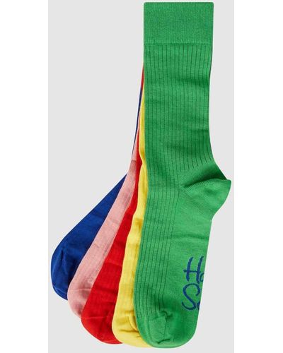 Happy Socks Socken mit Stretch-Anteil im 5er-Pack - Grün