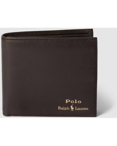 Polo Ralph Lauren Portemonnee Met Labelprint - Grijs