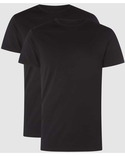 Jockey T-Shirt aus Baumwolle im 2er-Pack - Schwarz