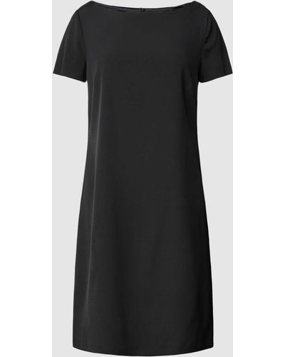 Comma, Mini-jurk Met Ritssluiting - Zwart