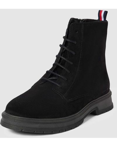 Tommy Hilfiger Boots mit Label-Details Modell 'CORE' - Schwarz