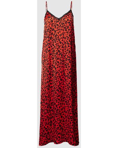 The Kooples Maxikleid aus Viskose - Rot