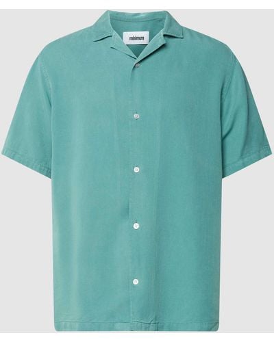 Minimum Freizeithemd mit Kentkragen Modell 'Jole' - Grün