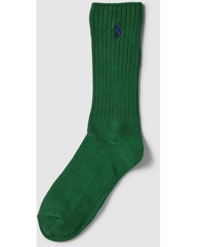Polo Ralph Lauren Socken mit Logo-Stitching - Grün