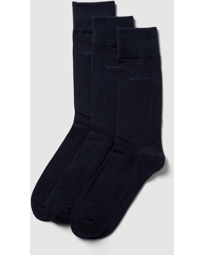 GANT Sokken Met Labelprint - Blauw