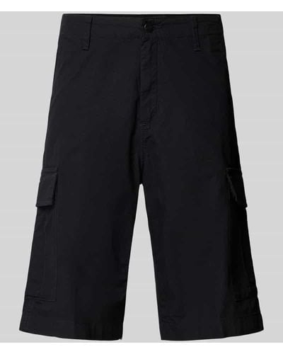Carhartt Jeans im 5-Pocket-Design Modell 'CHICKEN OF THE WOODS' - Schwarz