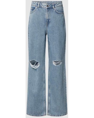 Tom Tailor Denim Relaxed Fit Jeans im Destroyed-Look - Blau