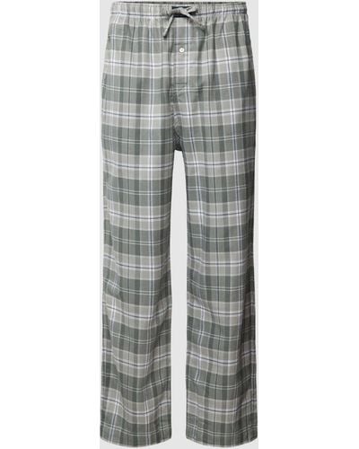 Polo Ralph Lauren Pyjamabroek Met All-over Motief - Grijs