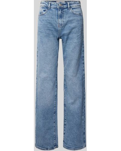 Noisy May Jeans mit weitem Bein Modell 'YOLANDA' - Blau