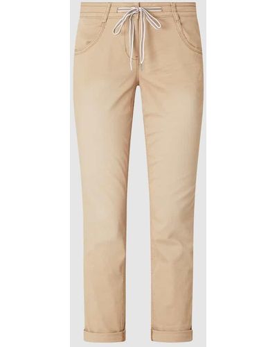 Tom Tailor Tapered Relaxed Fit Chino mit Stretch-Anteil - Natur