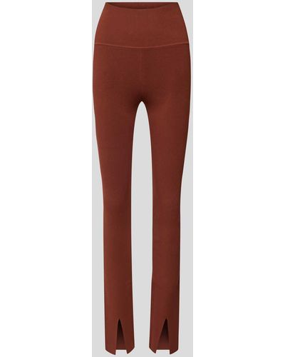 Victoria Beckham Leggings mit elastischem Bund - Rot