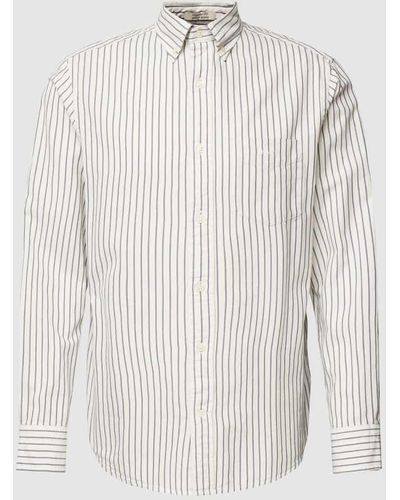 GANT Regular Fit Freizeithemd mit Brusttasche Modell 'ARCHIVE OXFORD' - Weiß
