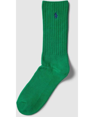 Polo Ralph Lauren Socken mit Logo-Stitching - Grün