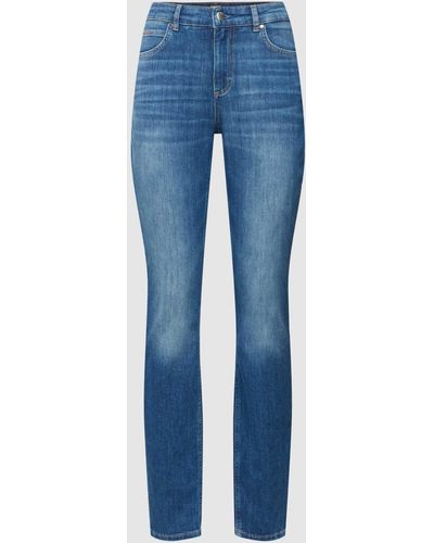 BOSS Slim Fit Jeans Met Stretch - Blauw