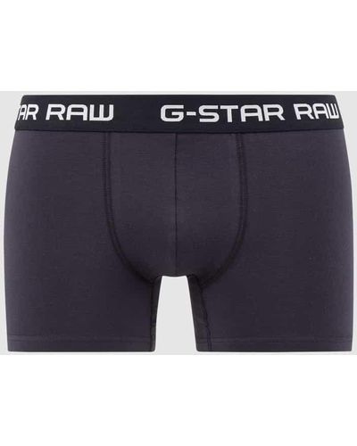 G-Star RAW Trunks aus Baumwoll-Elasthan-Mix - Blau