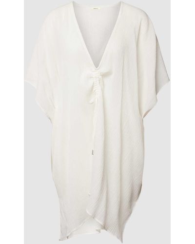 Barts Kleid mit V-Ausschnitt Modell 'ADRIATIC' - Weiß