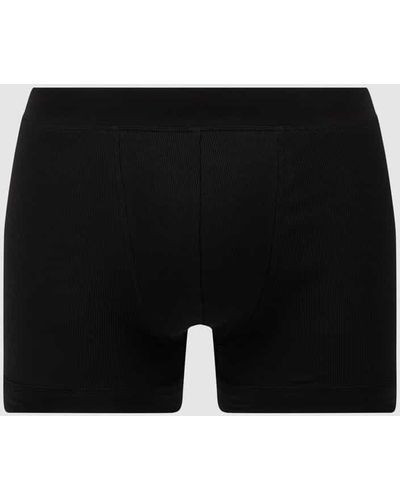 Schiesser Trunks mit Stretch-Anteil - Schwarz