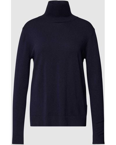 Weekend by Maxmara Shirt Met Lange Mouwen En Opstaande Kraag - Blauw