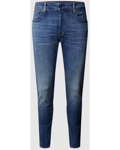 G-Star RAW Slim Fit Jeans mit Stretch-Anteil - Blau