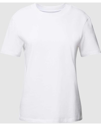 Jake*s T-shirt Met Ronde Hals - Wit