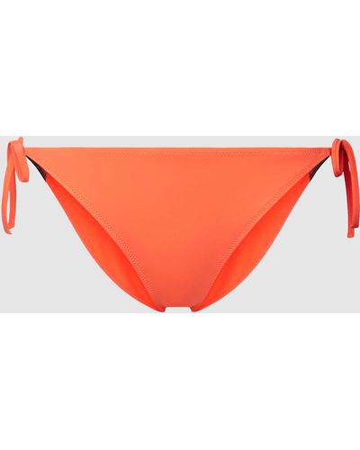 Calvin Klein Bikini-Slip mit Schnürung - Orange