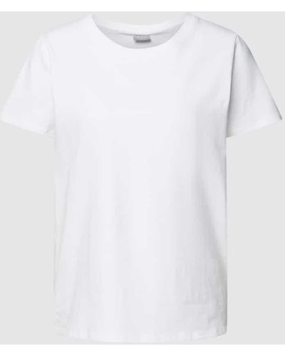 Fransa T-Shirt mit Rundhalsausschnitt - Weiß