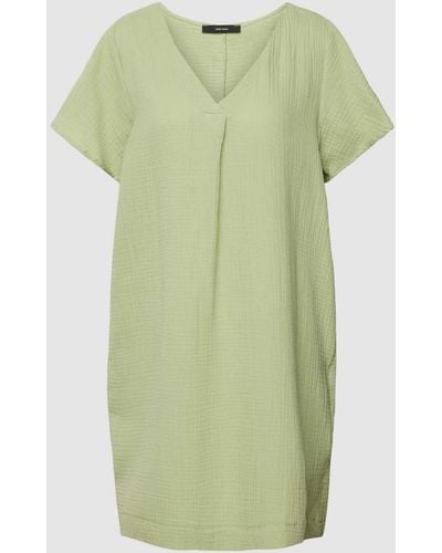 Vero Moda Mini-jurk Met Structuurmotief - Groen